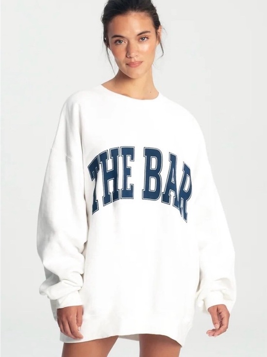 REVOLVE Tops - NEW The Bar Varsity Sweatshirt Size XL